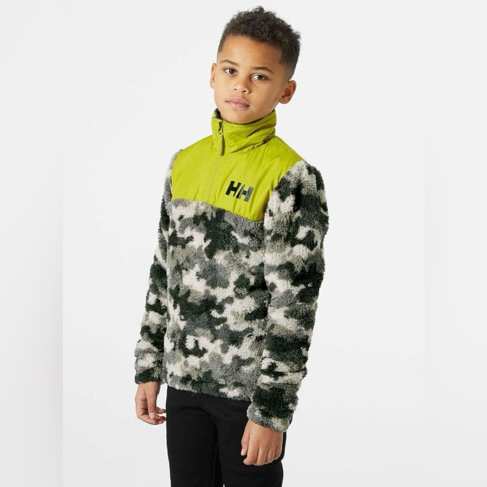 NWT Helly Hansen kids fleece quarter-zip size 14.